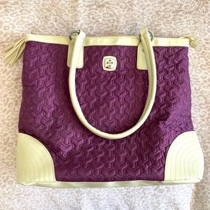 Quilted Purse/Laptop Tote 💜NEW!💜